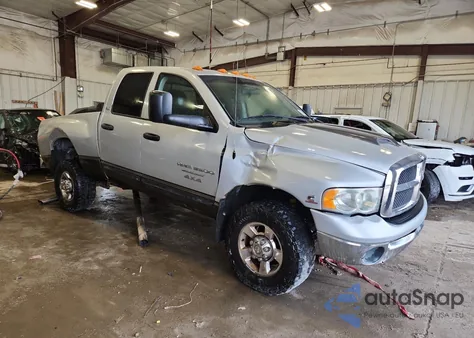 2003 Dodge Ram 3500 St from USA, damaged, VIN 3D7LU38643G738112